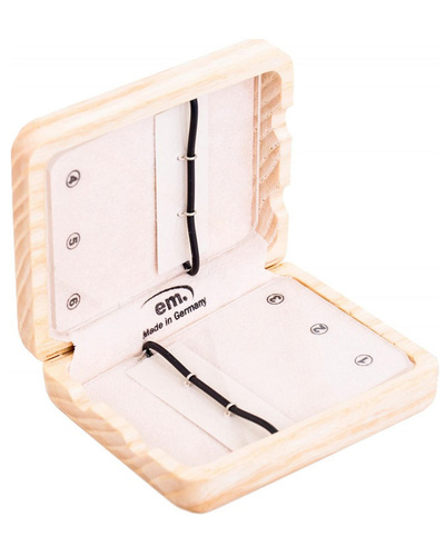 em. Blattetui für 6 Blätter