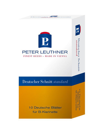 Peter Leuthner - Deutscher Schnitt - Standard B-Klarinettenblatt 