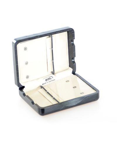 em. Blattetui für 6 Blätter 